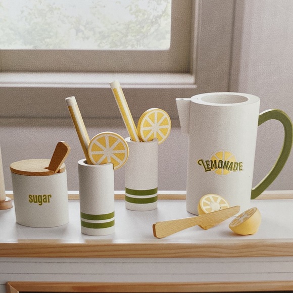 Hearth & Hand Wood Toy Lemonade Set - Picture 12 of 14